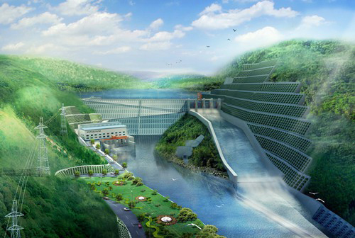 阆中老挝南塔河1号水电站项目